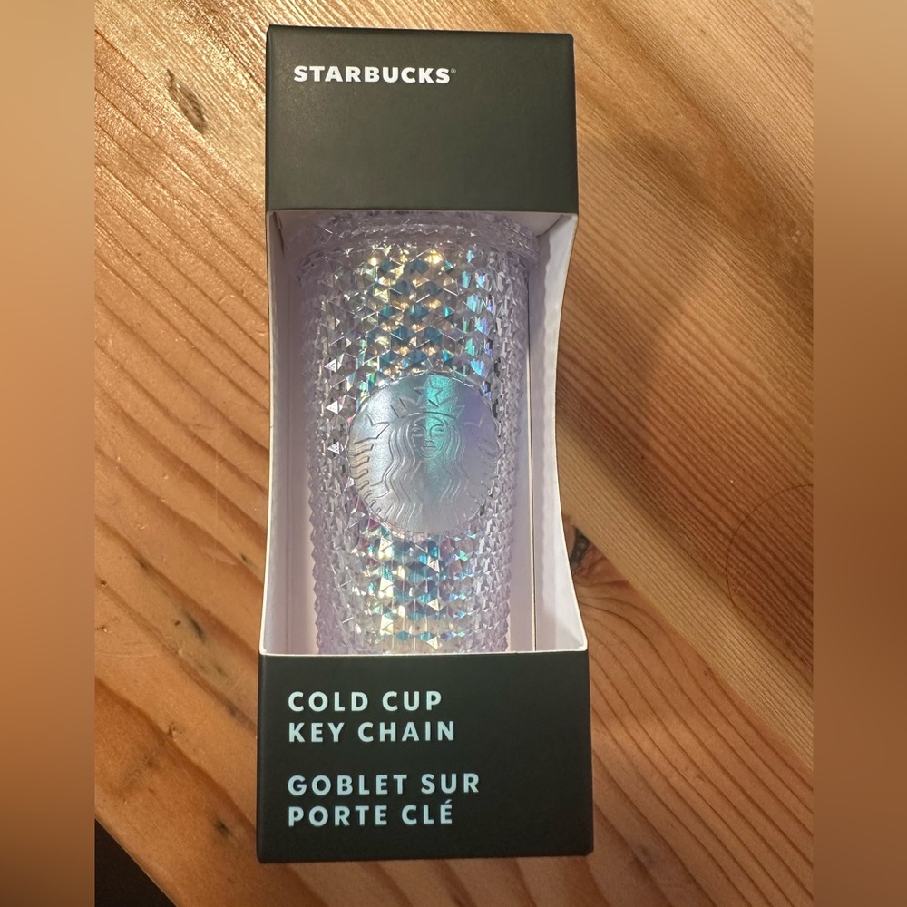 Starbucks Unicorn Jewel Mini Bling Cold Cup Keychain,  Brand New in Box!